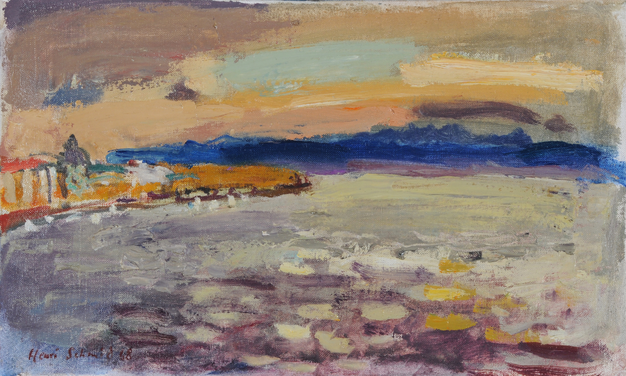 Henri Schmid, Föhn am Zürichsee