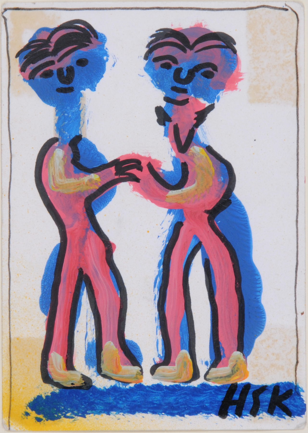 Hans Krüsi, Zwei Personen (Two Persons)