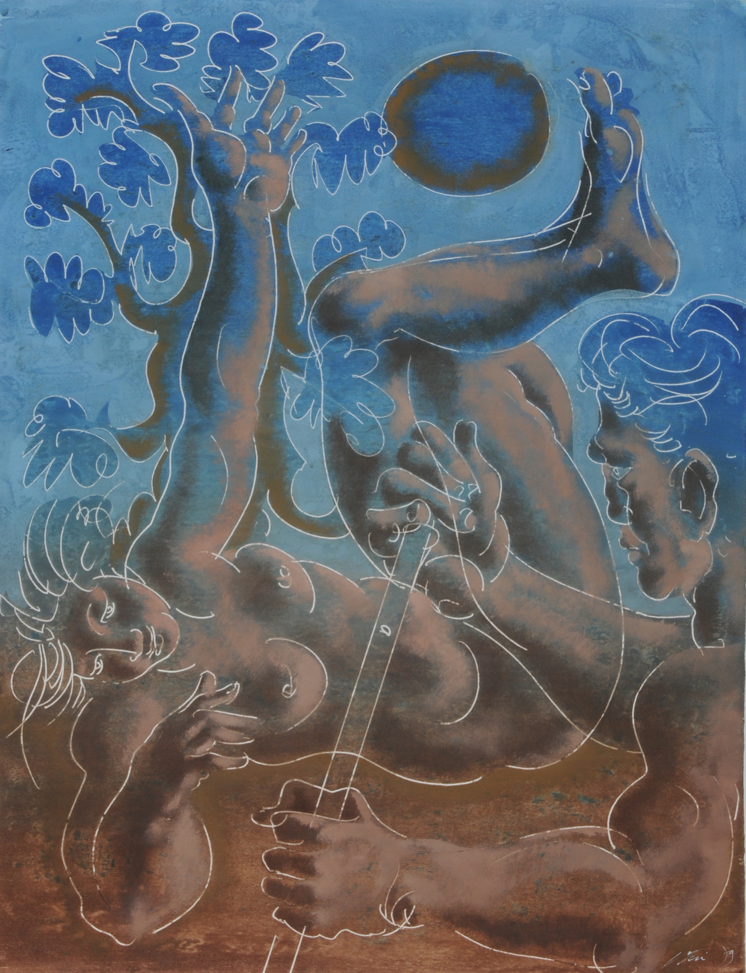 Hans Erni, Danae