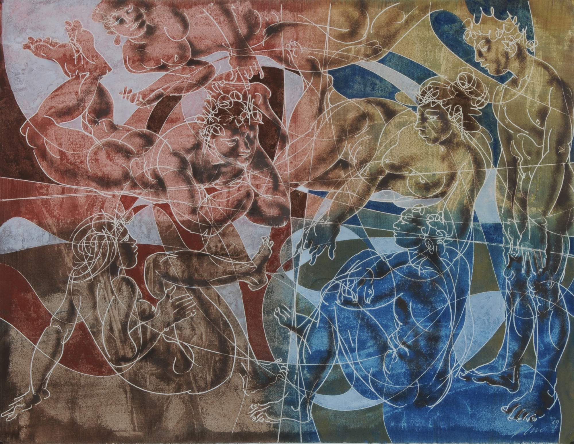 Hans Erni, Figurengruppe