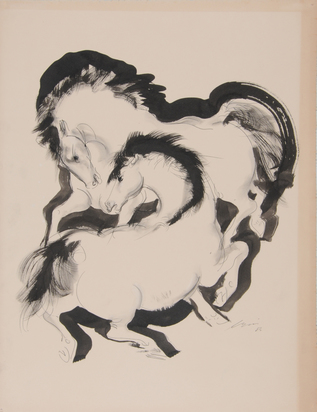 Zwei Pferde (Two Horses)