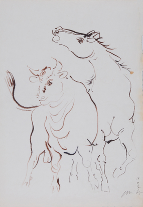 Pferd und Stier (Horse and Bull)