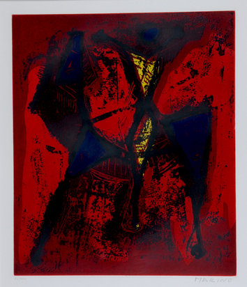 2 Blätter: Giocoliere, 1977; Il Cavaliere, 1972