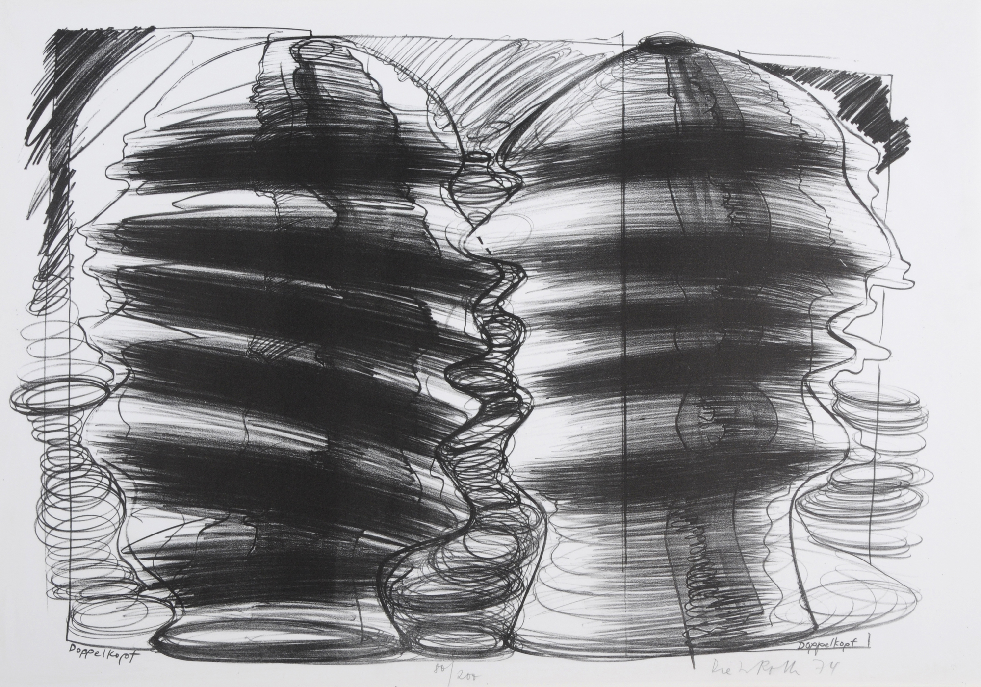 Dieter Roth, Doppelkopf (Doublehead)