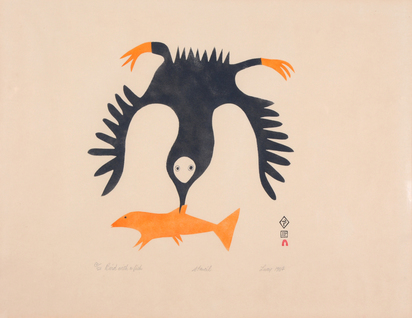 Bird with a Fish