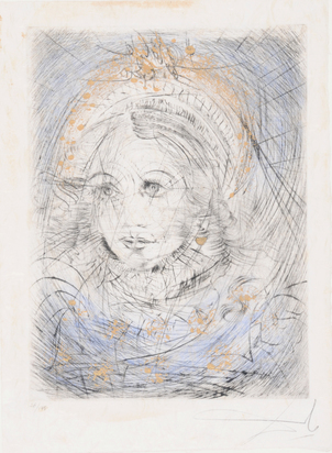 Portrait de Marguerite, aus "Faust (La nuit de Walpurgis)"