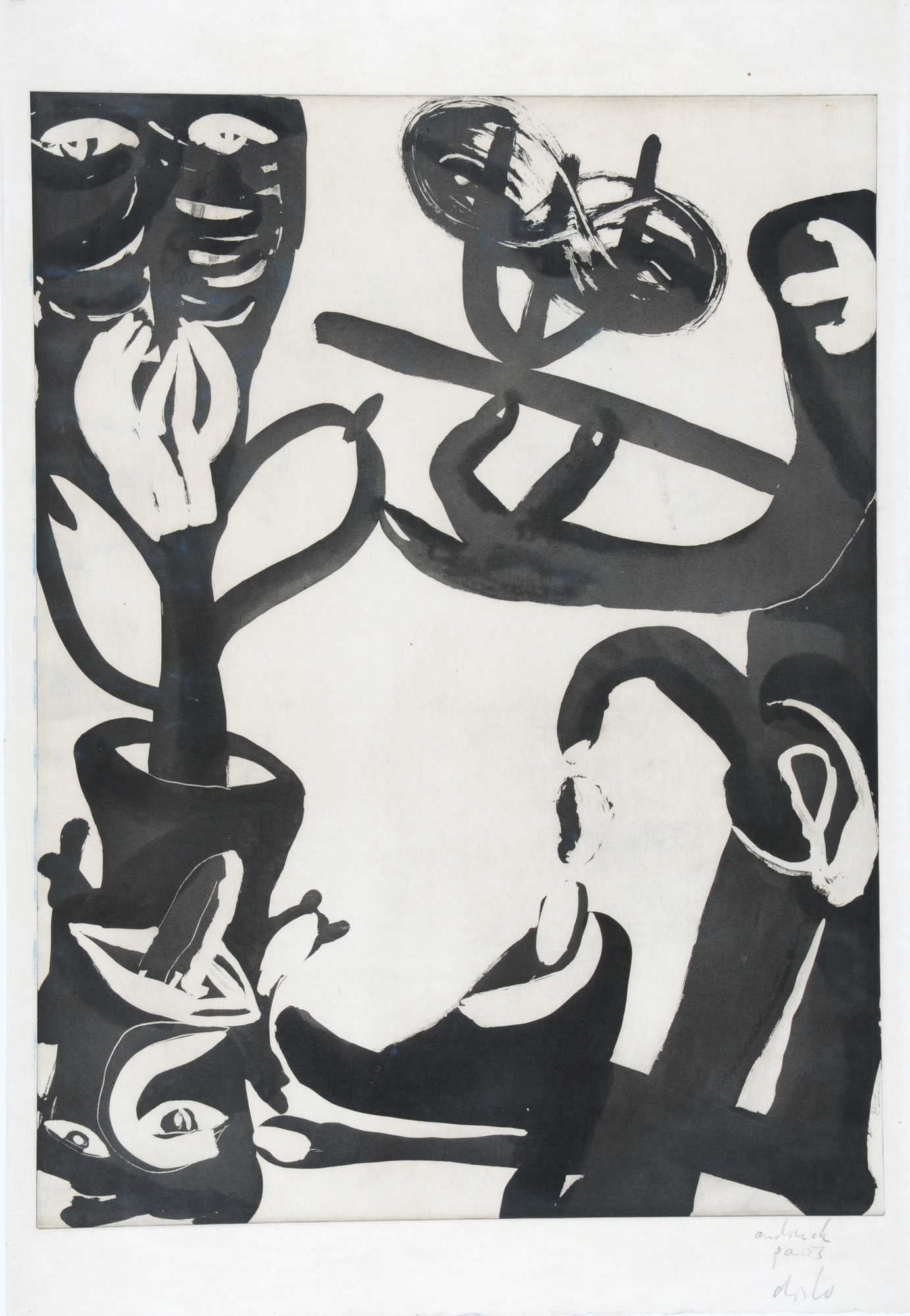 Martin Disler, Gravure A