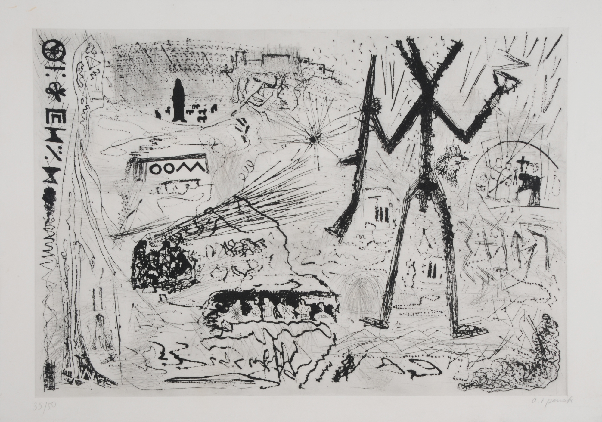 A.R. Penck, Ohne Titel