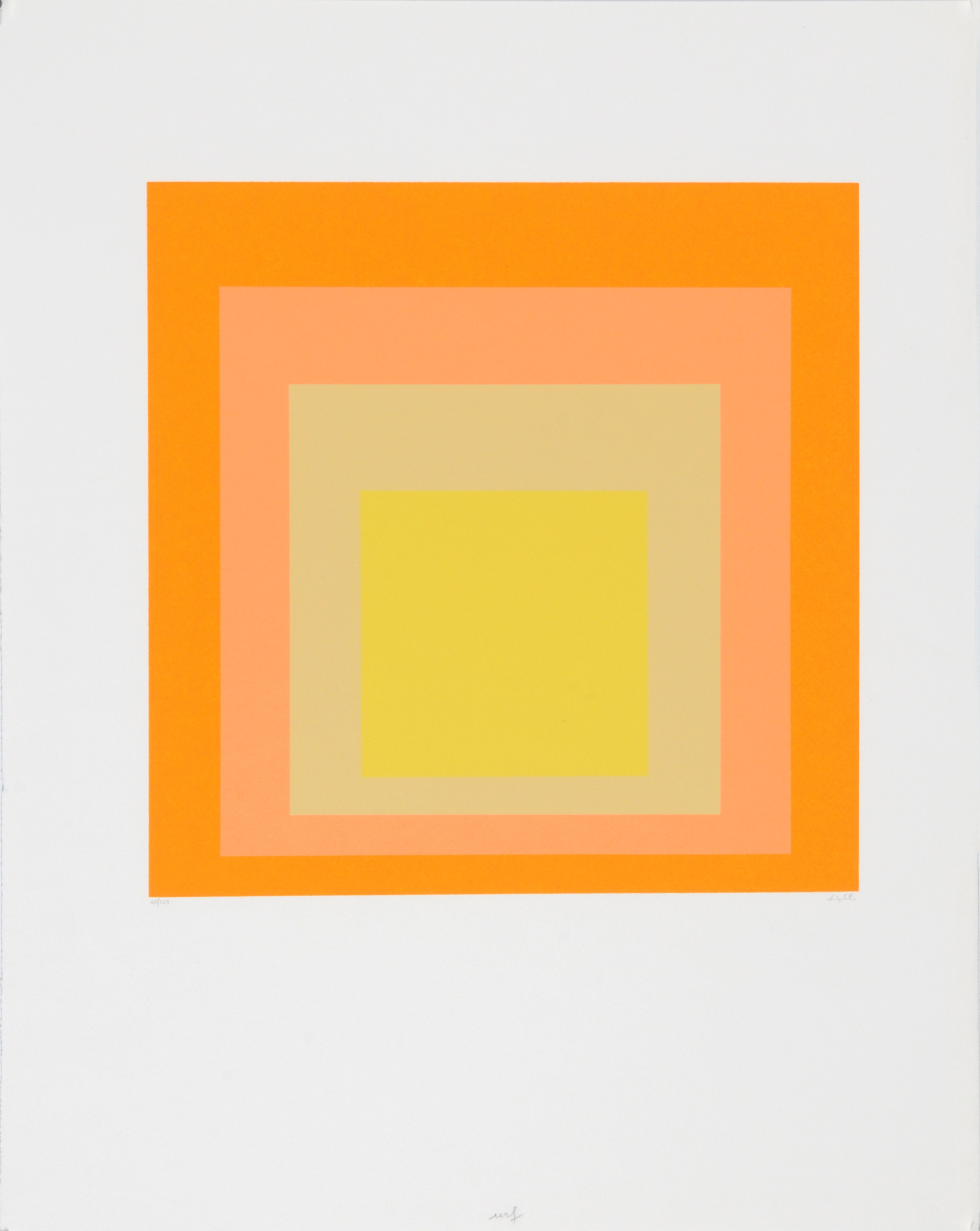 Josef Albers, Hommage au carré
