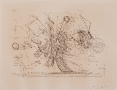 2 Werke: Réflexion, ca. 1970; Chaos, ca. 1972