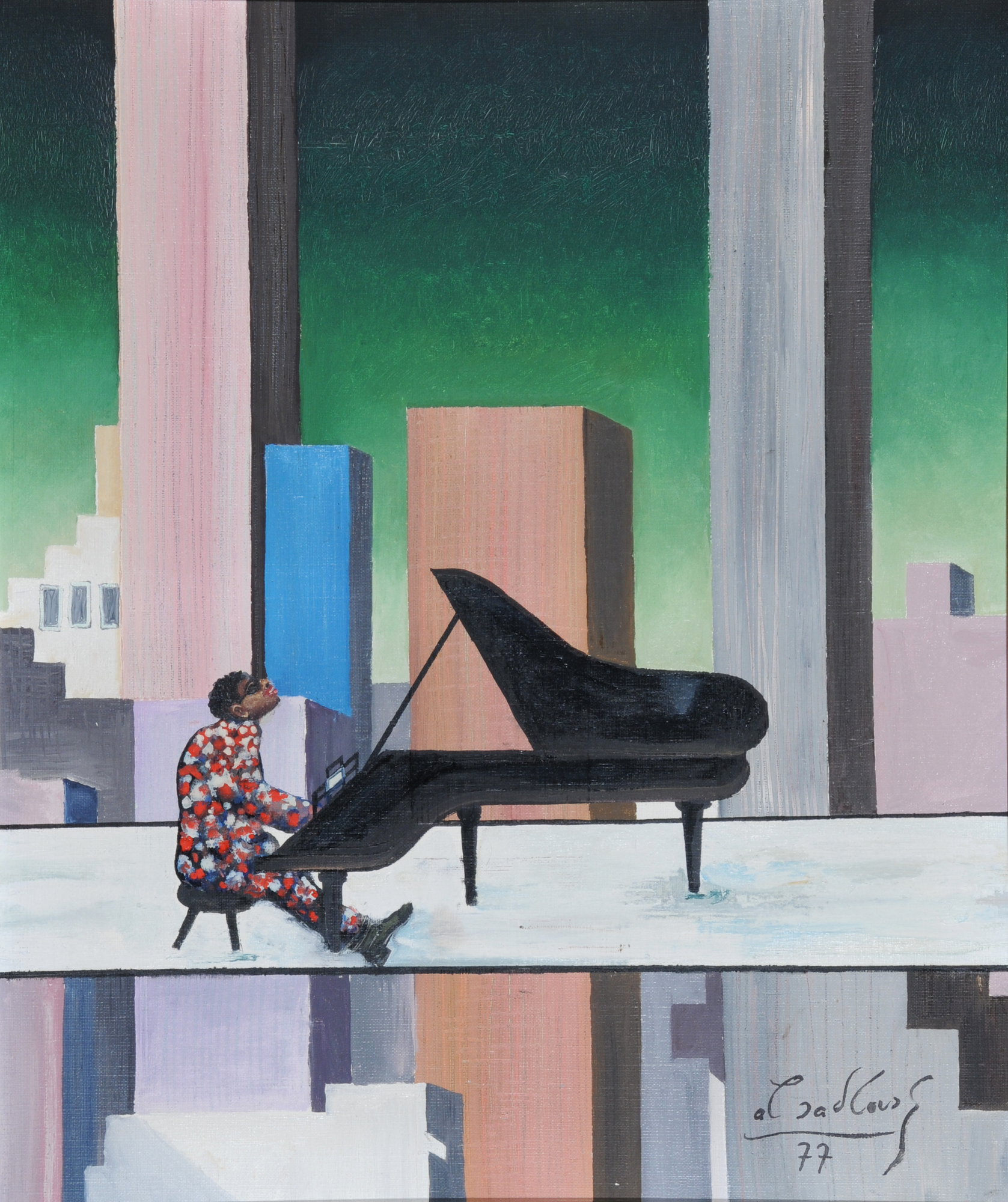 Alexander Sadkowsky, Klavierspieler (Piano Player)