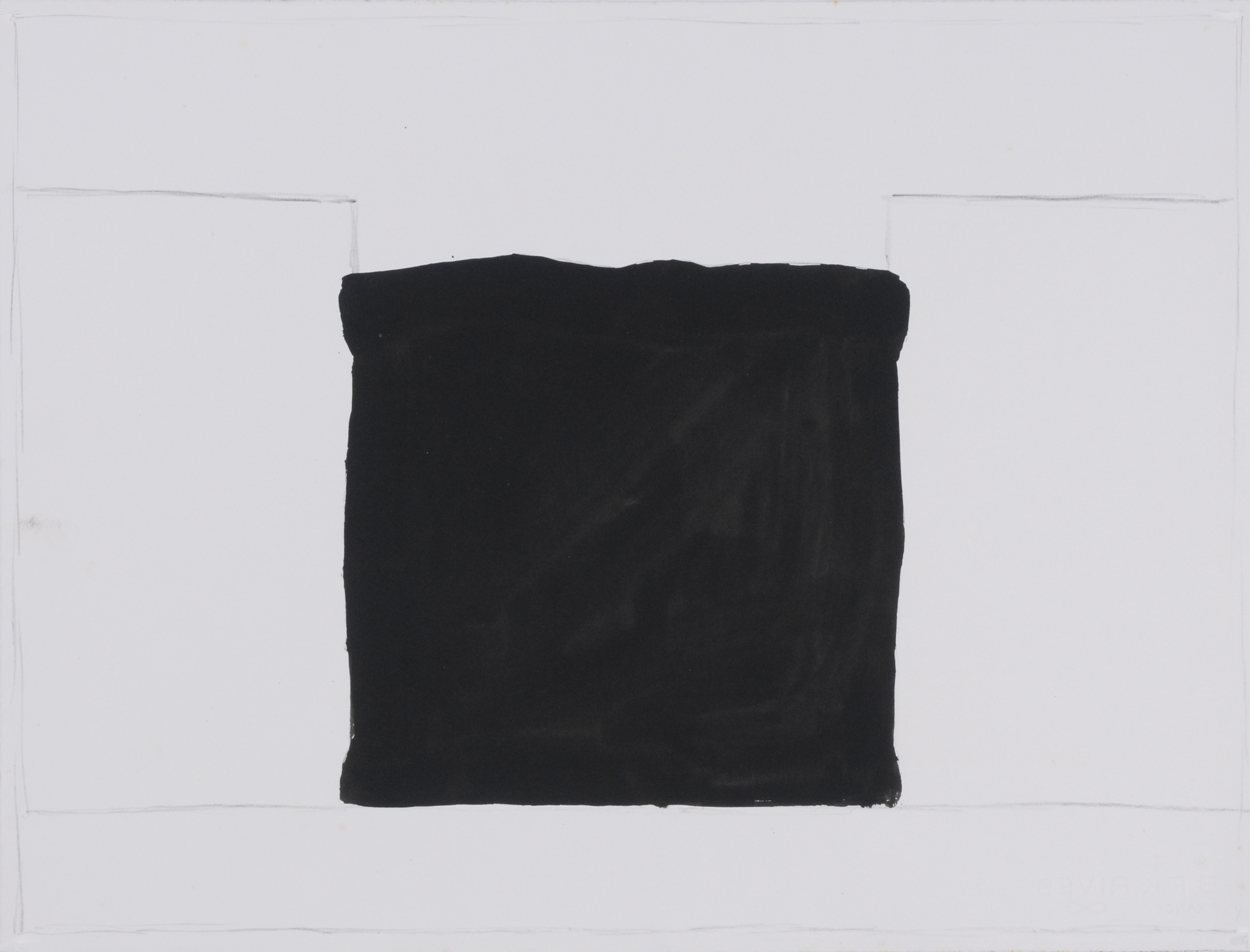 Matias Spescha, Entwurf für Lithografie