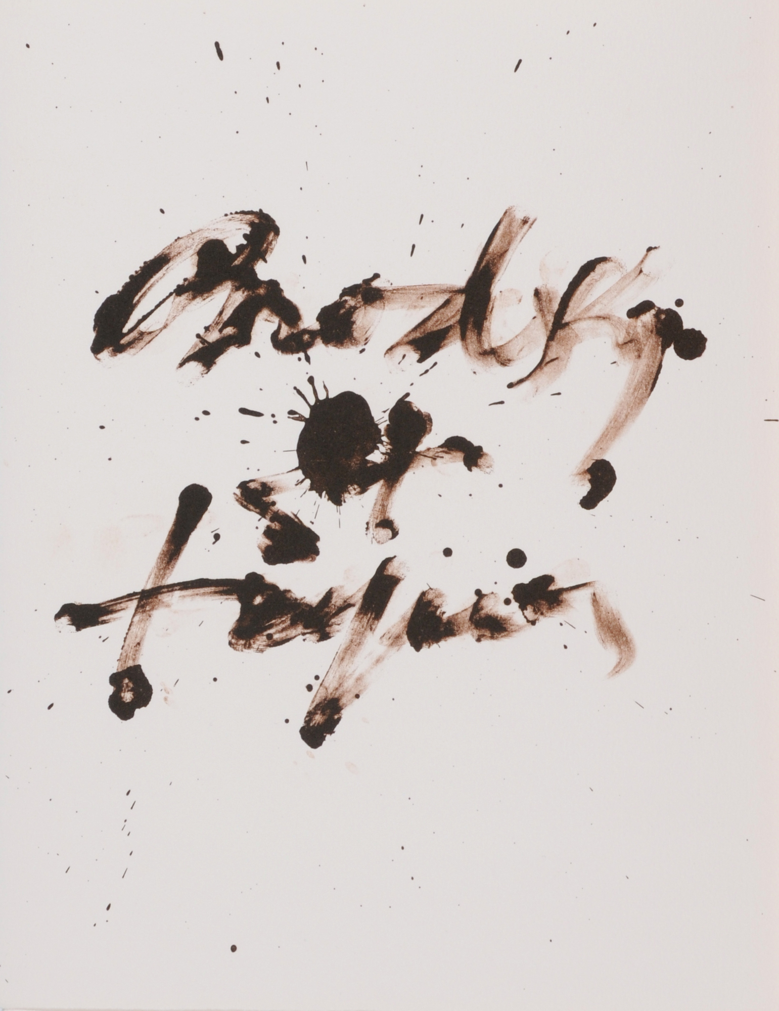 Antoni Tàpies, Römische Elegien