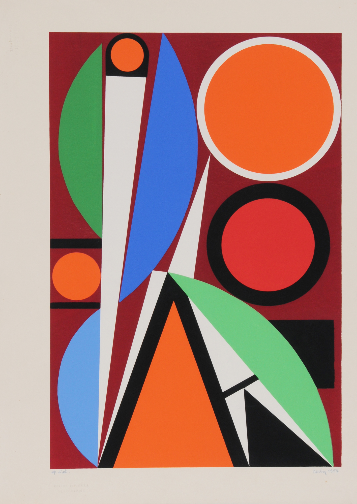 Auguste Herbin, Ohne Titel