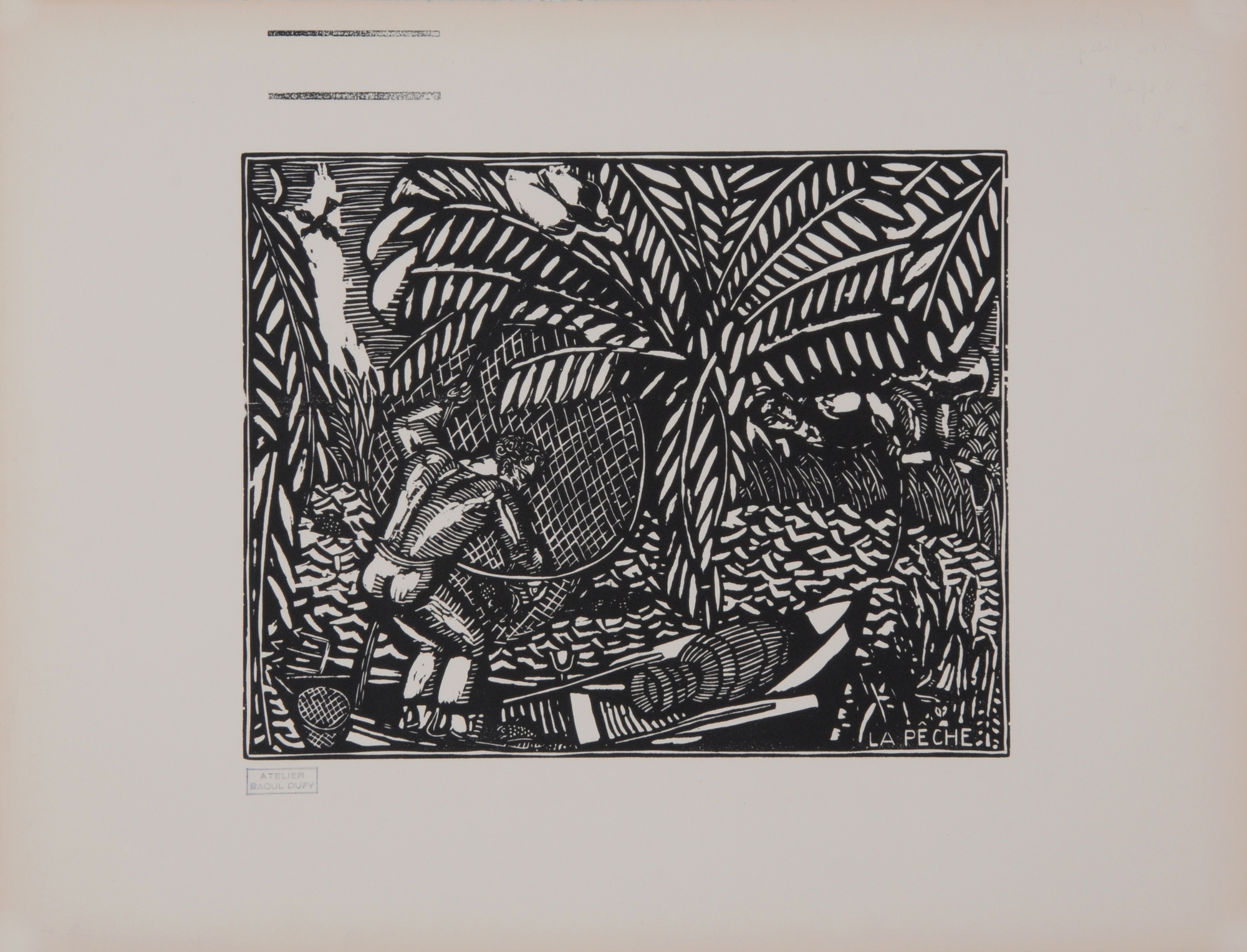 Raoul Dufy, 10 Blätter: La pêche