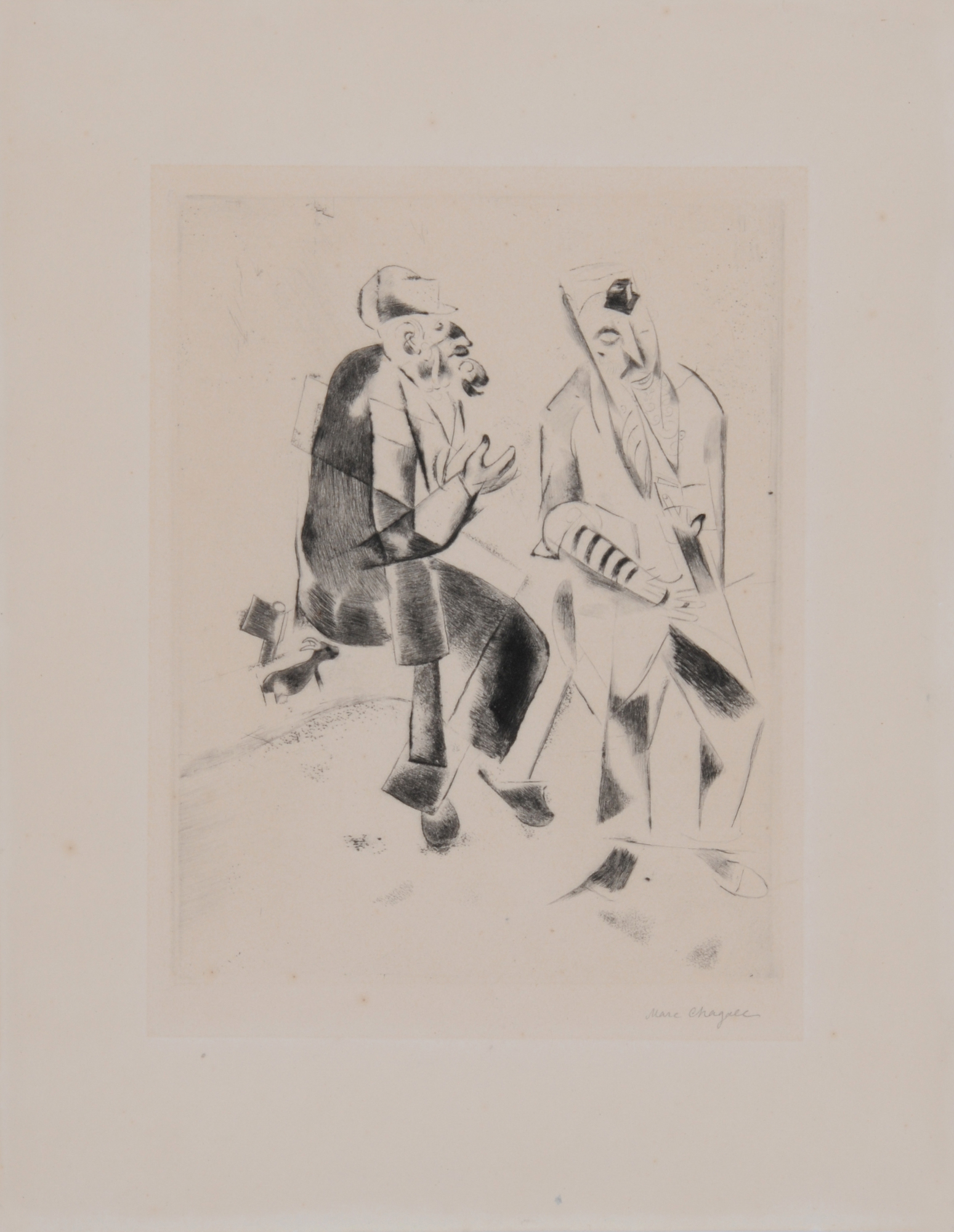 Marc Chagall, Die Grossväter, aus "Mein Leben"