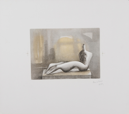 Reclining Figure Sunset