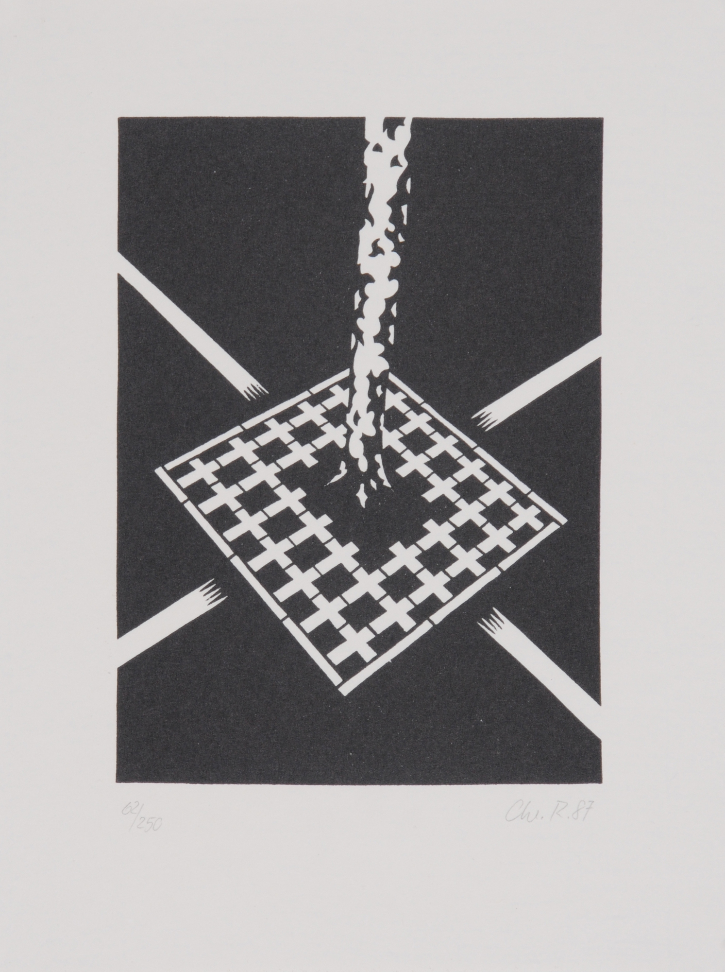 Grafik 20. Jh. , 5 Blätter: H. Glattfelder, 1996; C. Rothacher, 1987; E. Stanzani, 1968; H. Graumann, 1997; P. Pepperstein