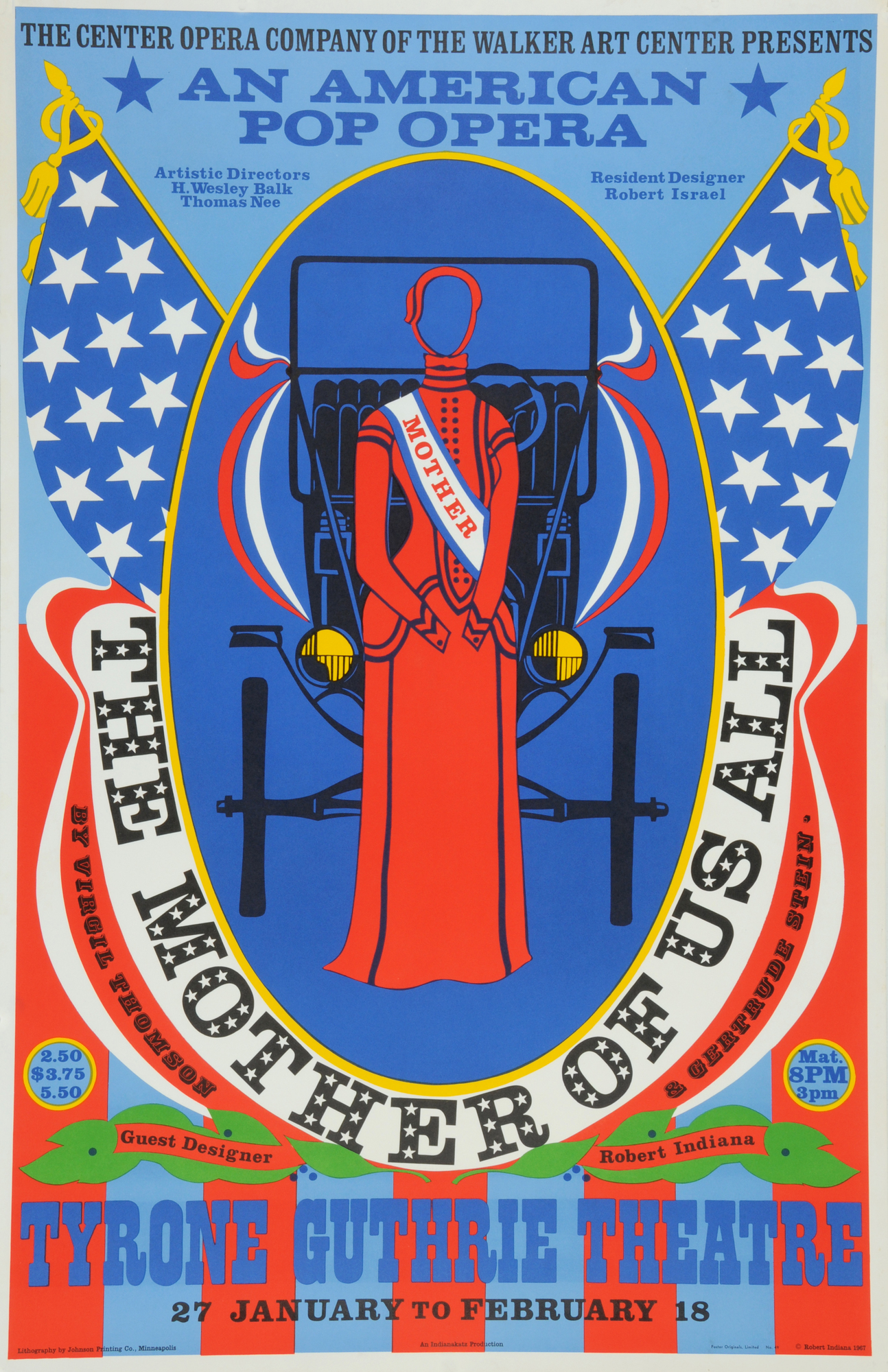 Robert Indiana, The Mother of Us All - An American Pop Opera