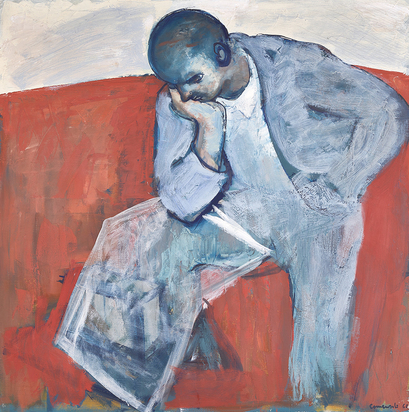 Zeitungsleser (Newspaper Reader)