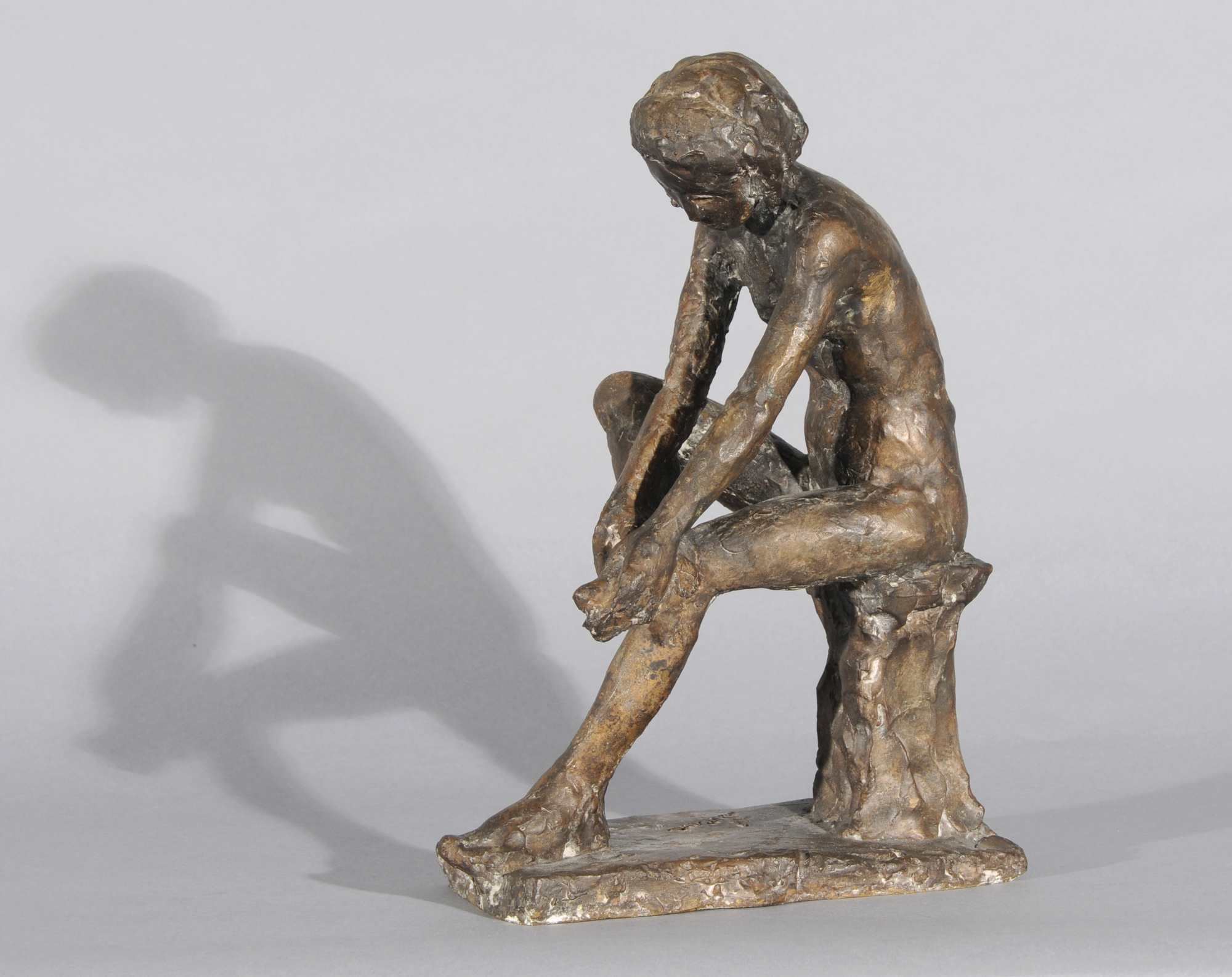 Rolf Brem, Seated Female Nude