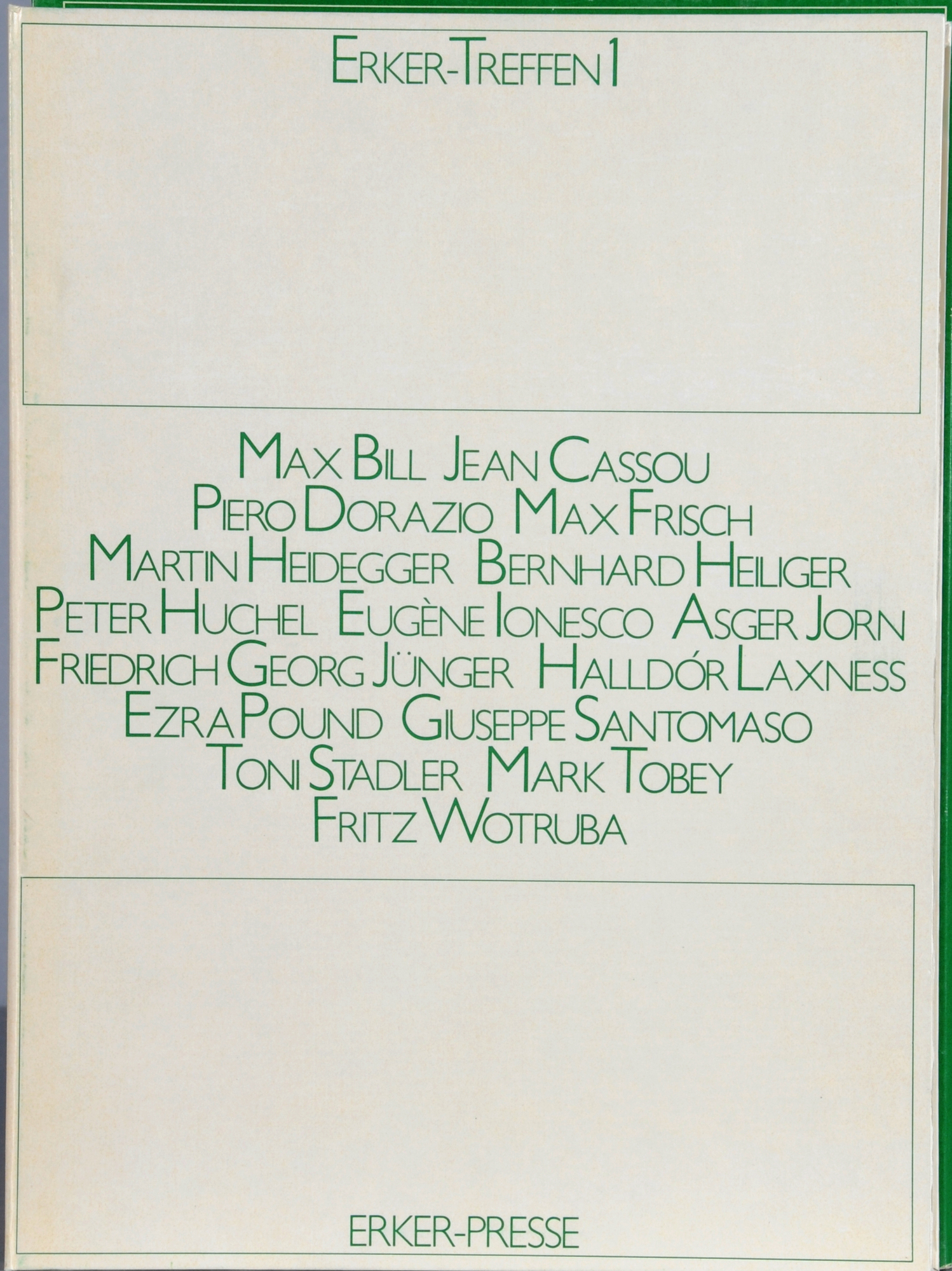Portfolio, Erker-Treffen 1
