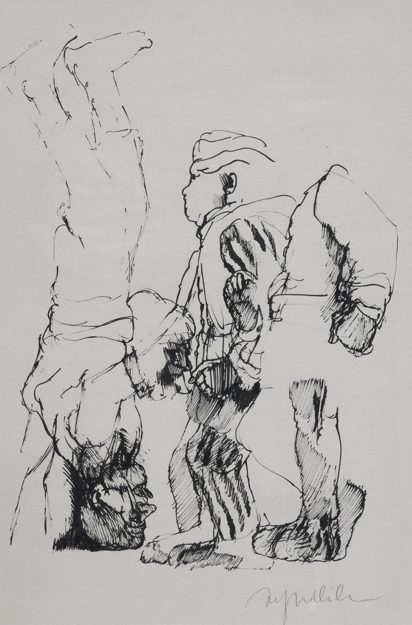 Alfred Hrdlicka, Untitled