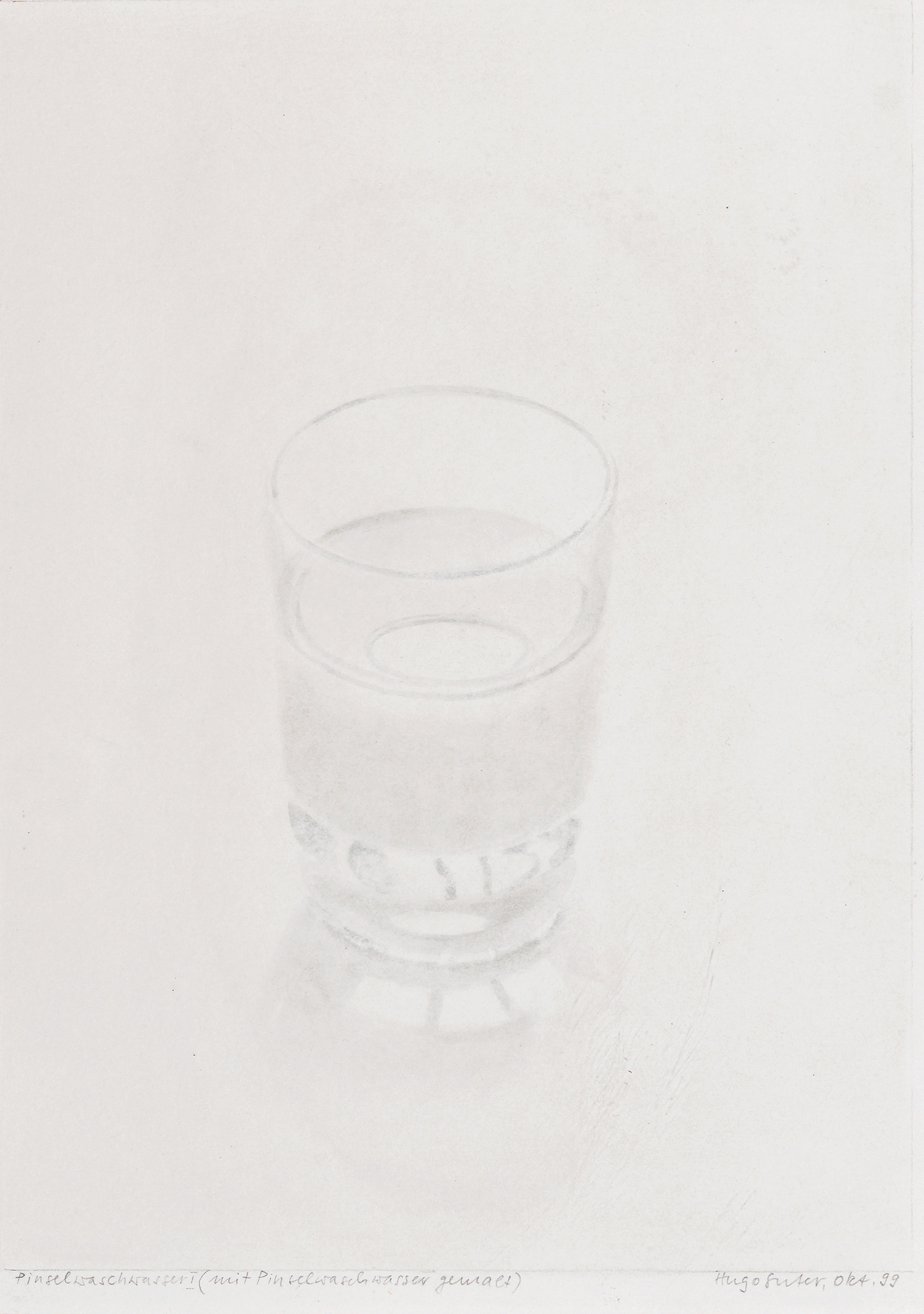 Hugo Suter, Pinselwaschwasser I