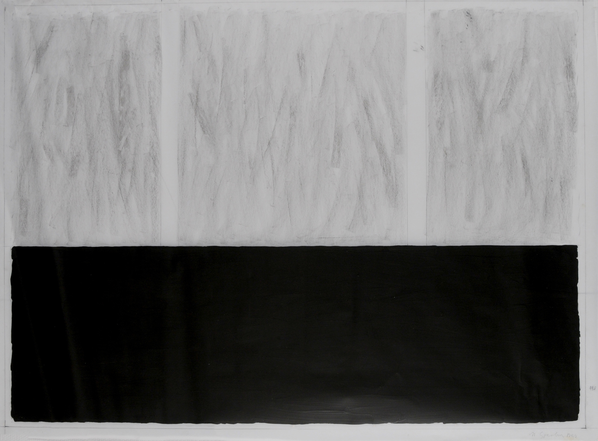 Matias Spescha, Entwurf für Lithografie (Study for lithograph)