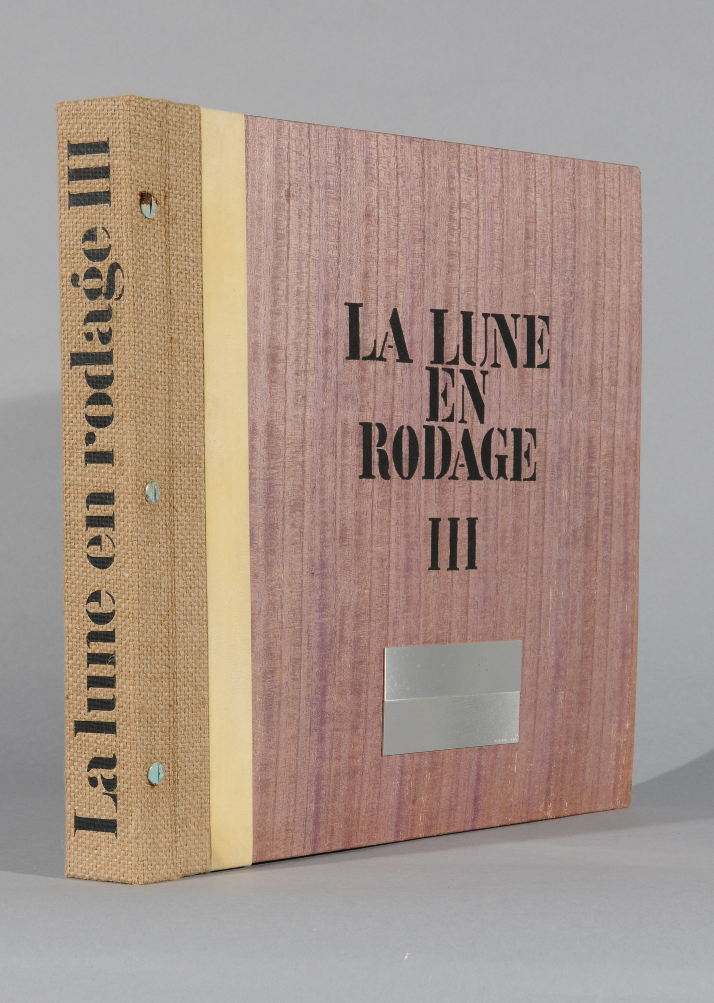 Portfolio, La lune en rodage III