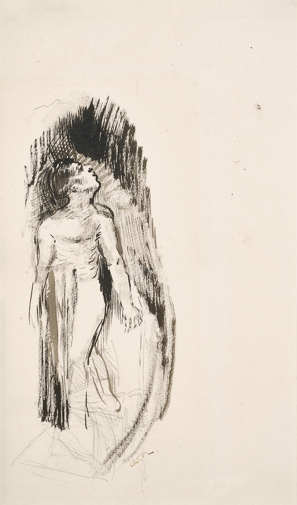 Odilon Redon, Étude de nu (Nude Study)