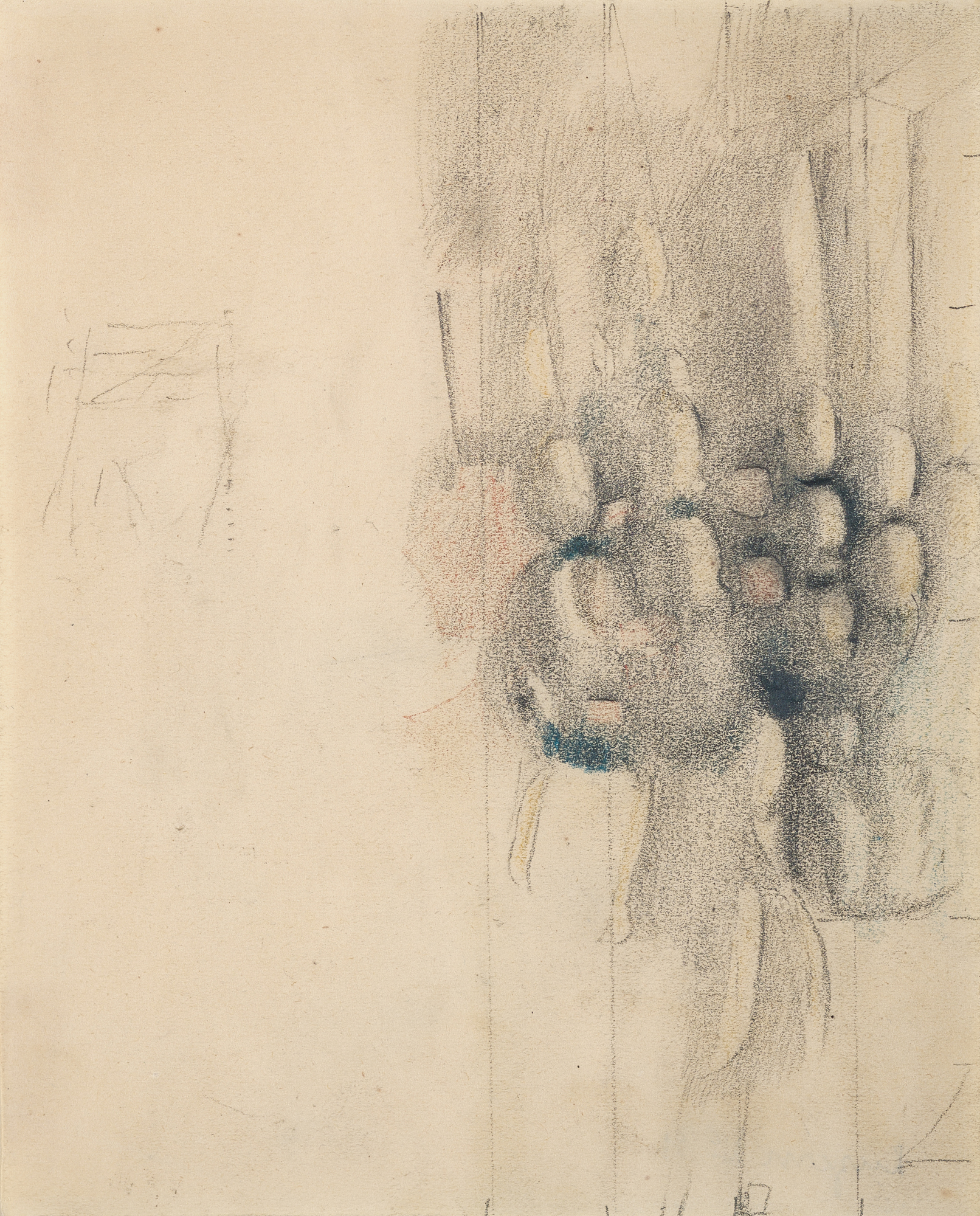 Otto Meyer-Amden, Study for  "Eintritt in Klassenzimmer"