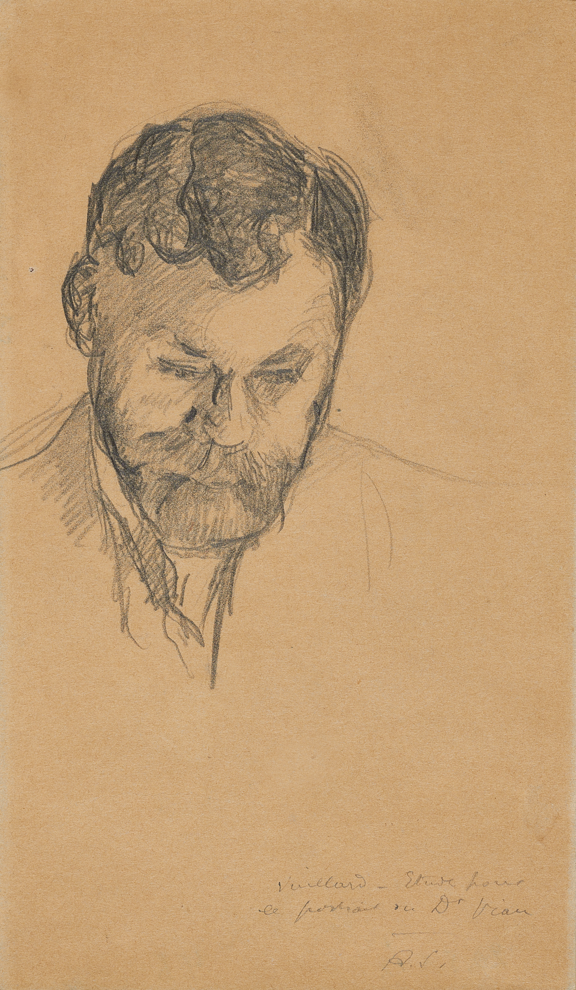 Édouard Vuillard, Étude pour le portrait de Dr. Viau
