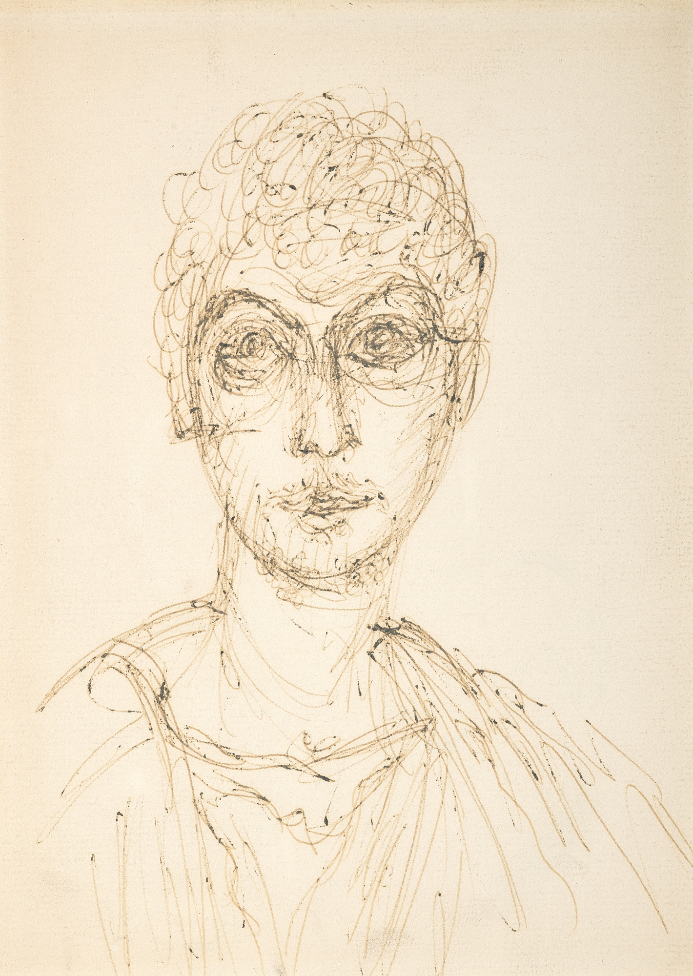Alberto Giacometti, Copie d'après un portrait du Fayoum