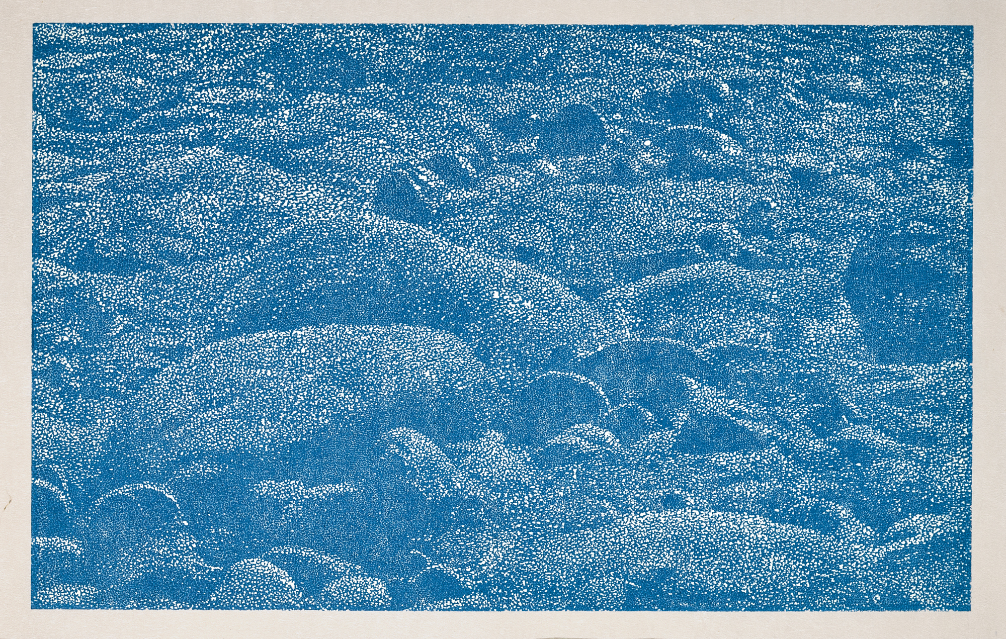 Franz Gertsch, Cima del mar (détail 2)