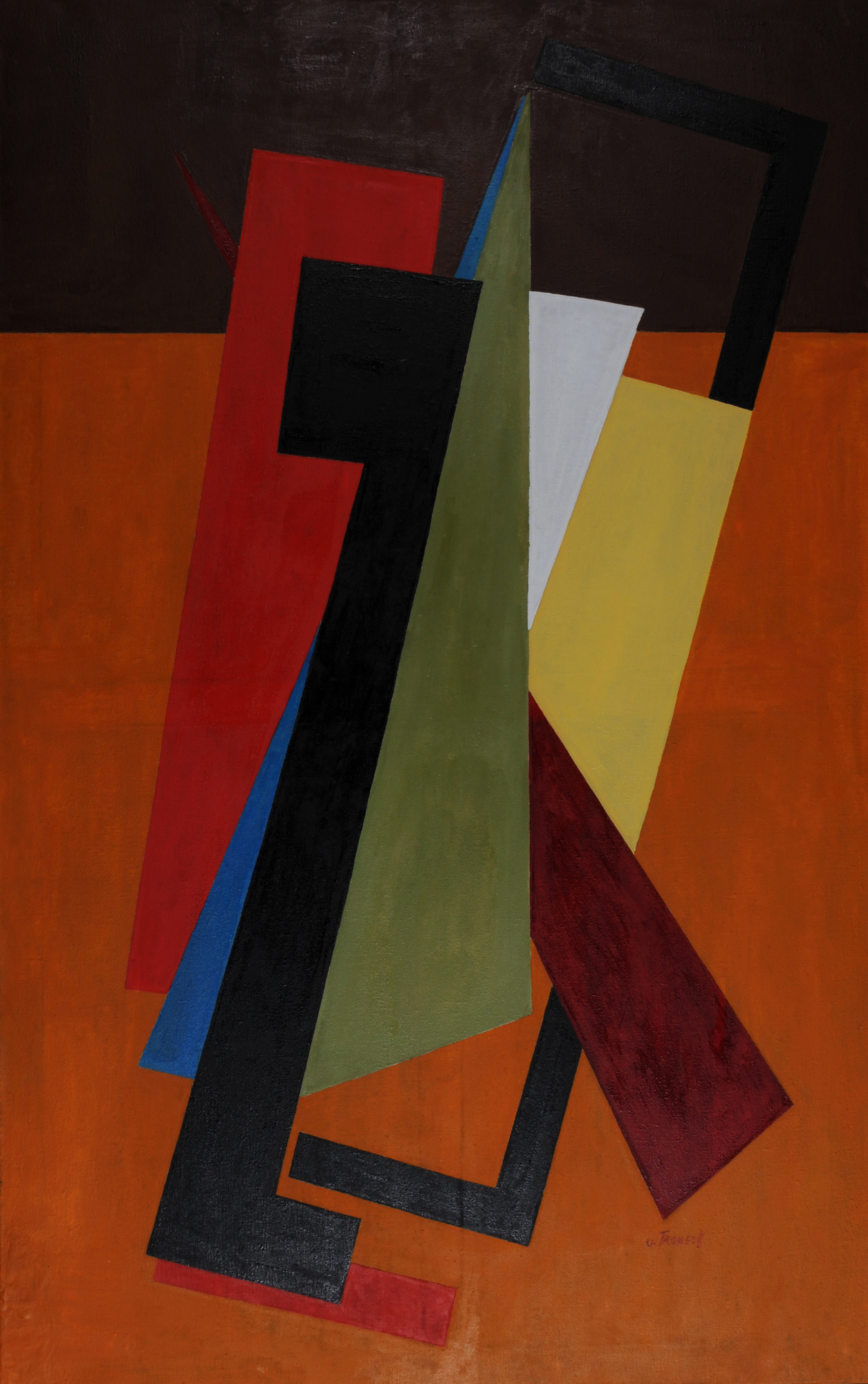 Oscar Troneck, Geometrische Komposition