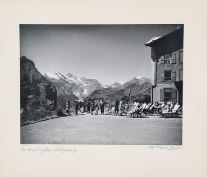 Bei Hotel Jungfrau auf Wengernalp