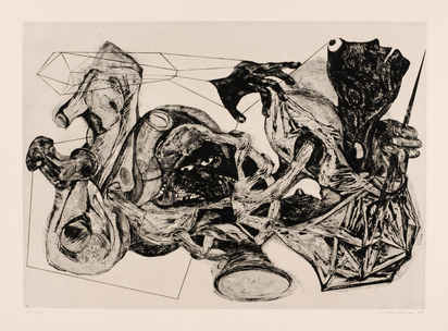 2 Sheets: Dieter Roth, 1972; Klaudia Schifferle, 1988