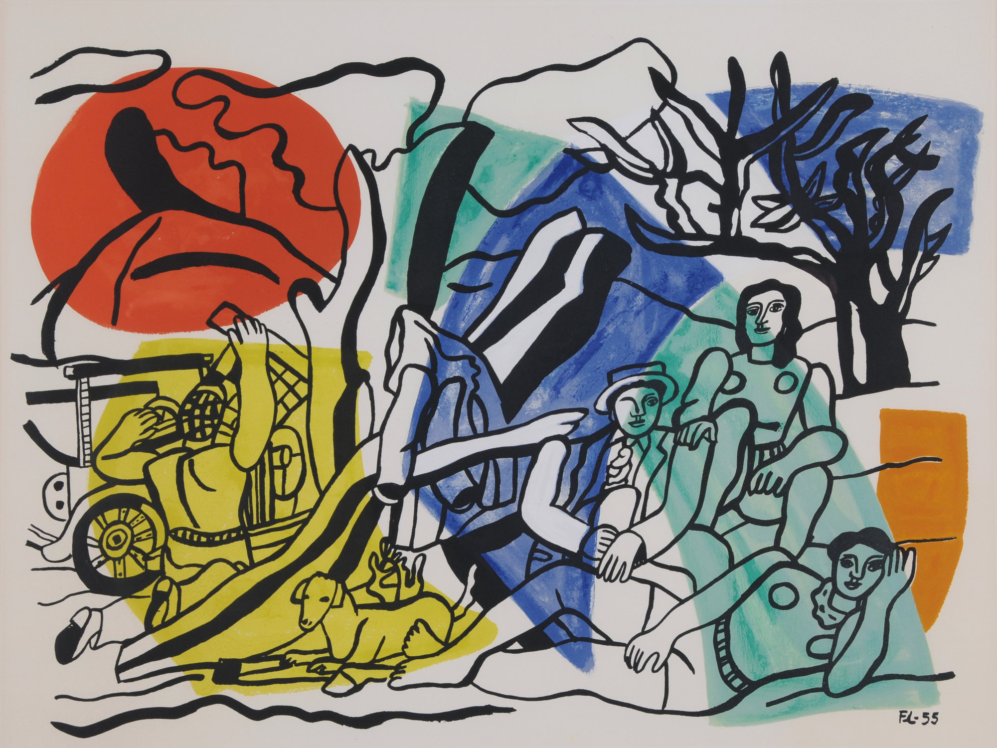 Fernand Léger, La partie de campagne