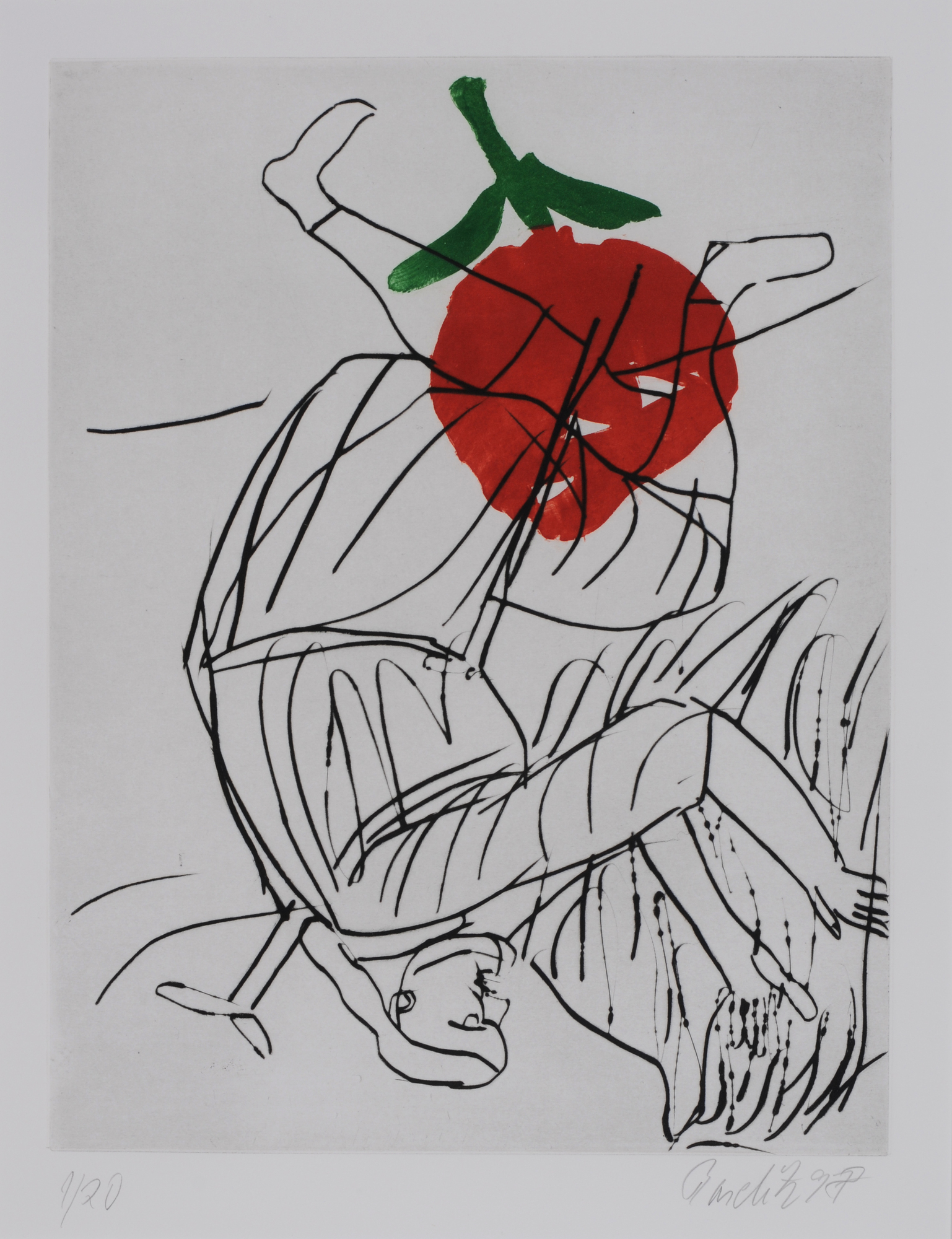 Georg Baselitz, Der Bettler