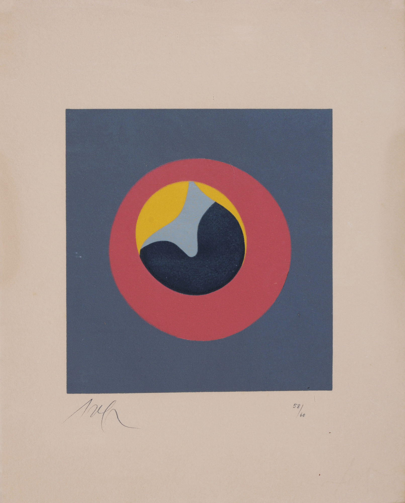 Hans Arp, Sheet from "Soleil recerclé"