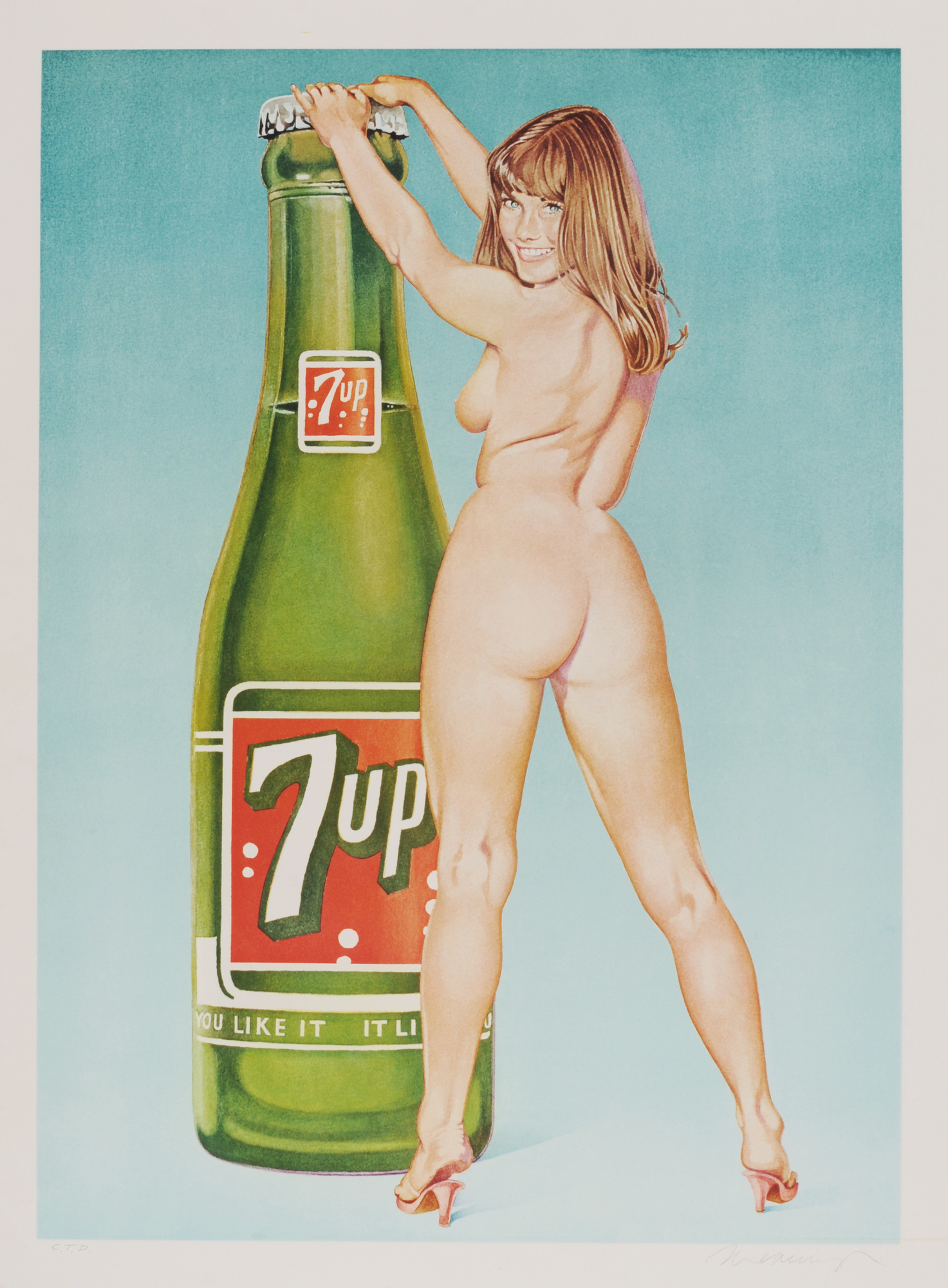 Mel Ramos, You Like It, It Likes You