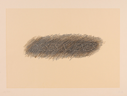 2 Sheets: Markus Raetz, 1970; Martin Disler, 1978