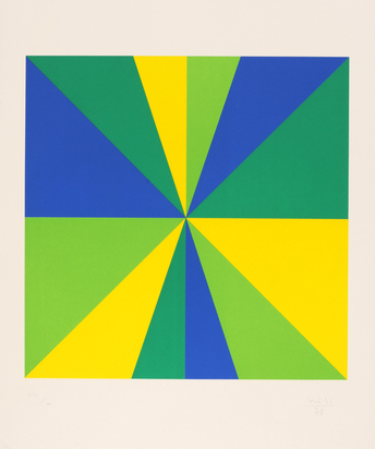2 Blätter: Ohne Titel 1969; Ohne Titel