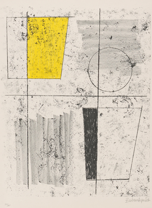 Three Forms Assembling, aus "Europäische Grafik VI"