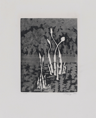2 Blätter: Movement in White, 1970; Trio