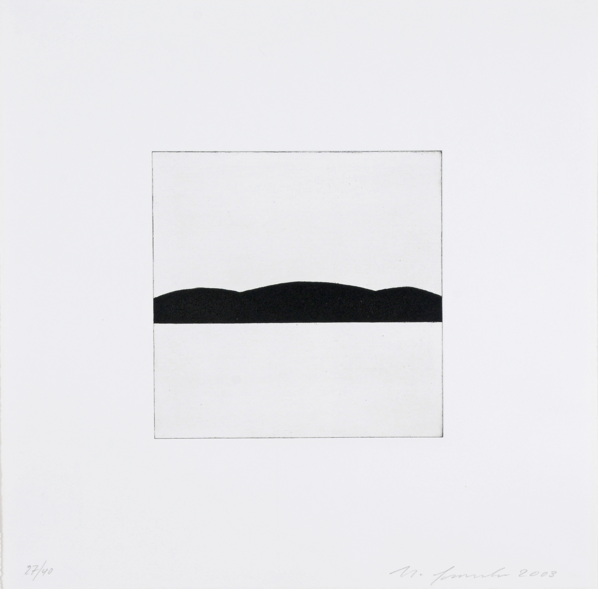Matias Spescha, 3 Sheets: "Radierungs-Serie, dreiteilig"