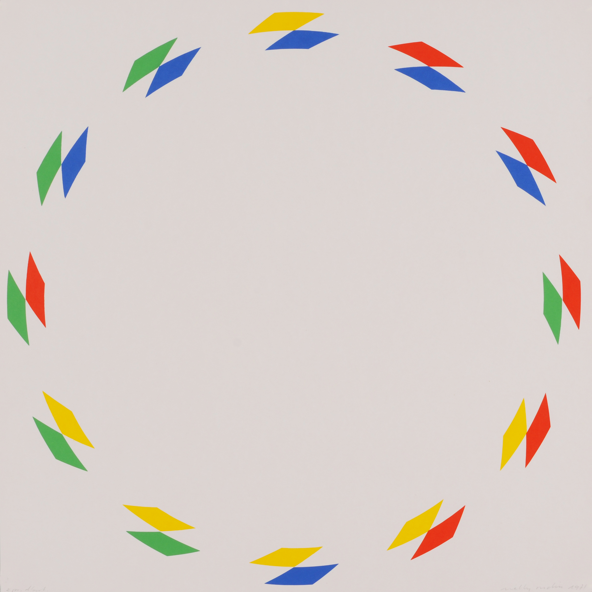Nelly Rudin, 5 Blätter: Ohne Titel