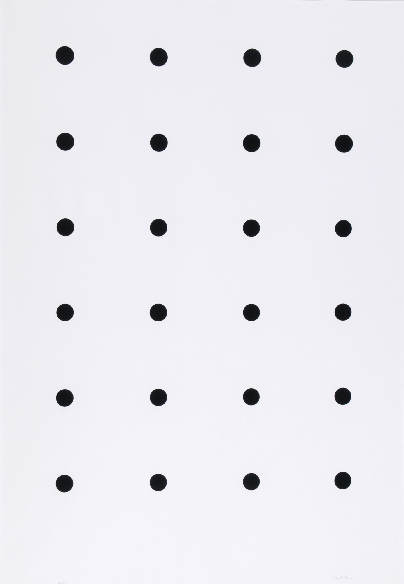 John M. Armleder, Triptych. Untitled