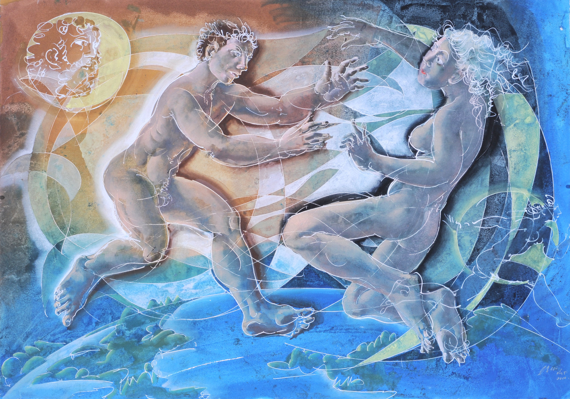 Hans Erni, Tag verdrängt Nacht